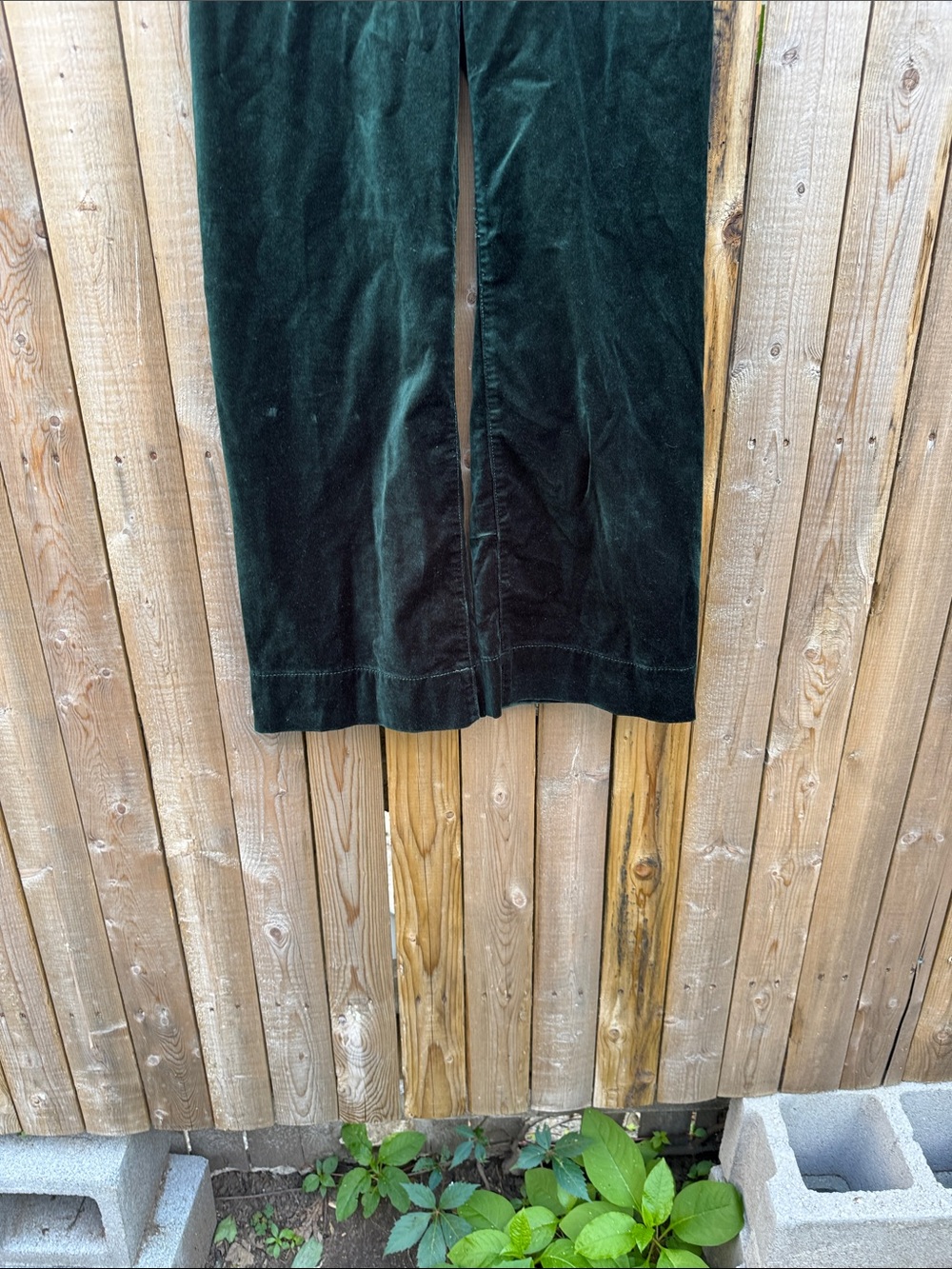 Maeve the Colette velvet Wide-Leg Pants - Picture 3 of 8